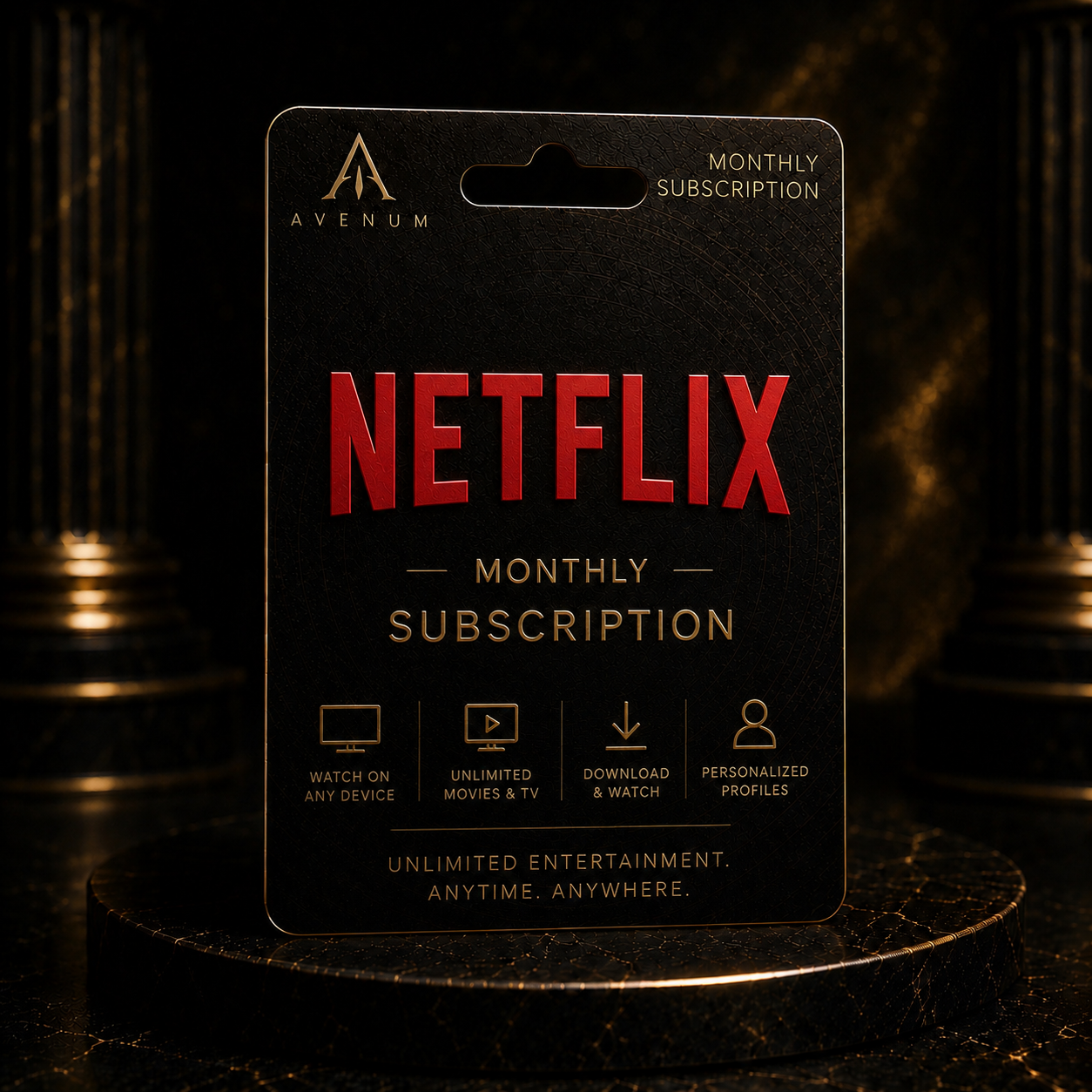 Netflix Premium (1 month)