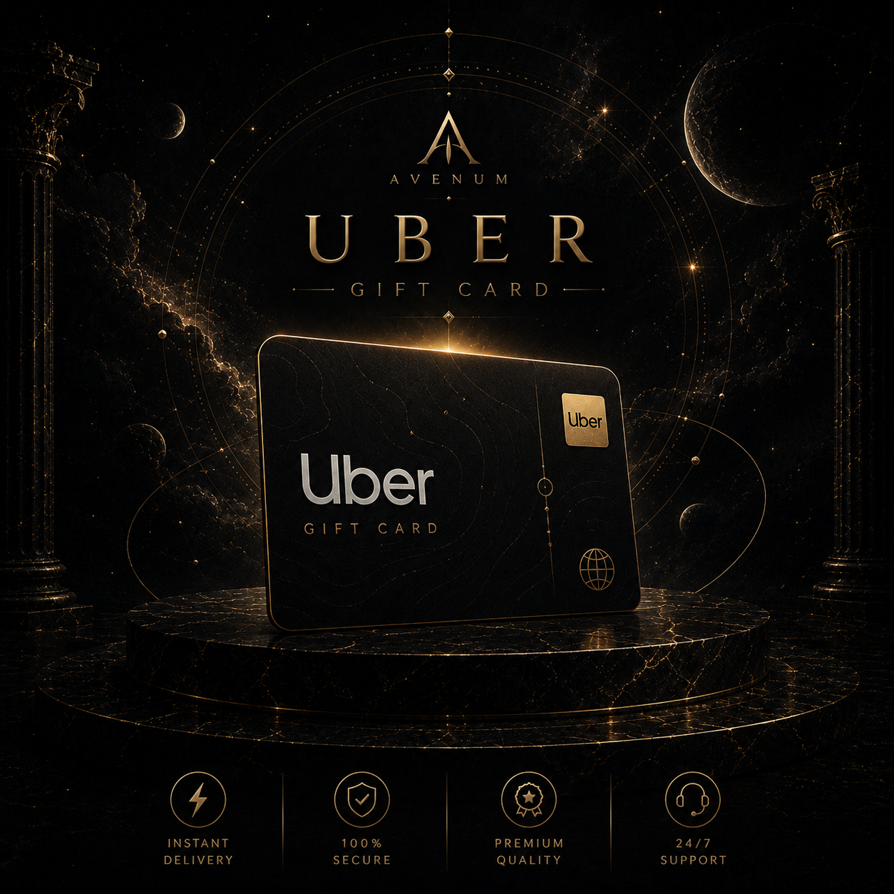Uber Digital Gift Card