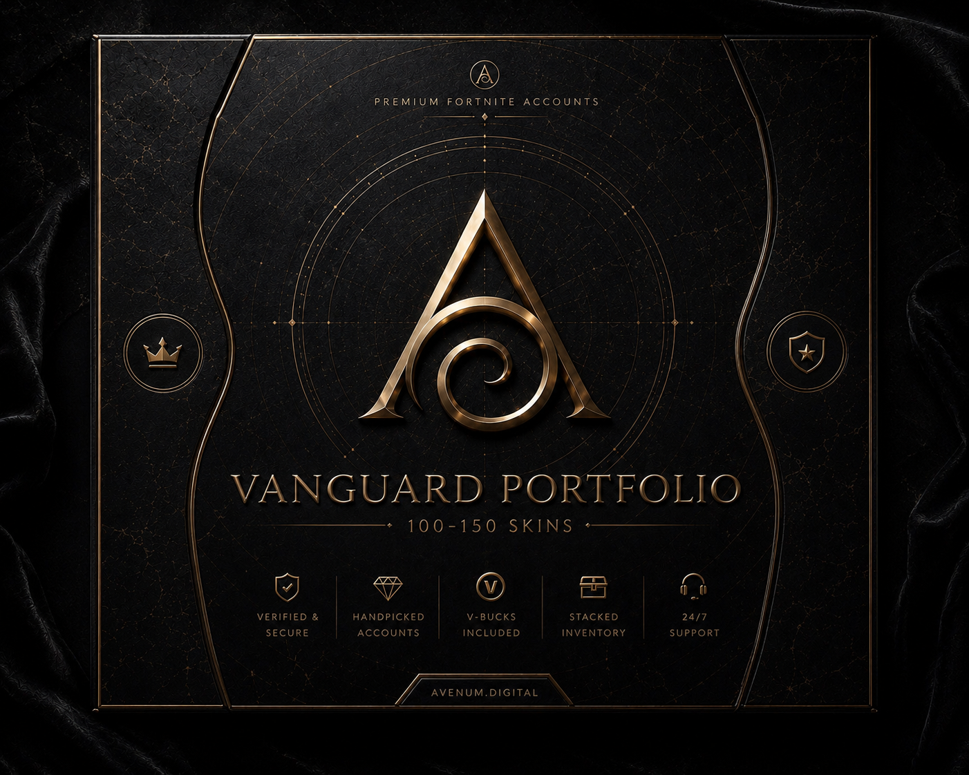 Le portefeuille de la Vanguard (50-100 skins)